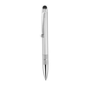 Długopis, touch pen, kolorowy korpus i srebrne elementy