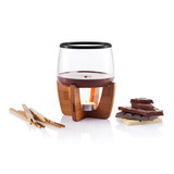 Zestaw do czekoladowego fondue Cocoa; Zestaw Cocoa to wyśmienity pomysł na spędzenie czasu w towarzystwie przyjaciół lub na romantyczną kolację. Zawiera widelczyki dla 4 osób oraz podgrzewacz. Wzór zastrzeżony® 