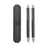 Zestaw piśmienny, długopis i ołówek mechaniczny (wkład 0,7 mm) w dopasowanym kolorystycznie etui