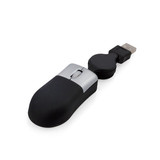 Komputerowa mysz na USB, chowany kabel