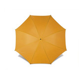 Pomarańczowy, manualny parasol