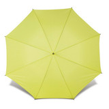 Żółty, manualny parasol