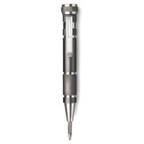 śrubokręt - długopis z wymiennymi końcówkami i latarka