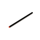 Czarny ołówek z kolorową końcówką, nienaostrzony