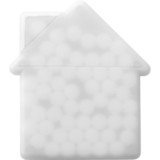 Pudełko w kształcie domu z miętówkami