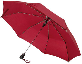 Automatyczny parasol kieszonkowy, PRIMA, bordowy