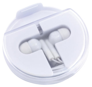 Słuchawki douszne, HOLD THE MUSIC, biały