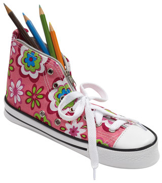 Piórnik, COOL RUN, różowy