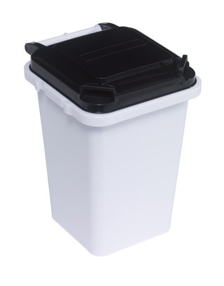 Pojemnik na przybory biurowe, DUSTY, biały