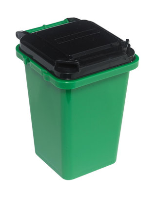 Pojemnik na przybory biurowe, DUSTY, zielony