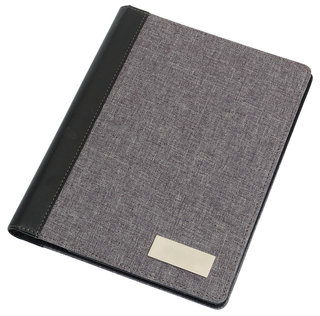 Portfolio, LINEN, szary/czarny