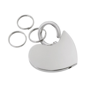 Metalowy brelok HEART