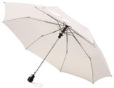 Automatyczny parasol kieszonkowy, PRIMA, biały