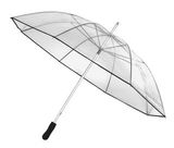 Aluminiowy parasol, OBSERVER, transparentny/czarny