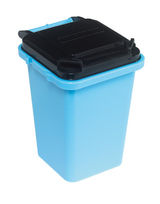 Pojemnik na przybory biurowe, DUSTY, jasnoniebieski