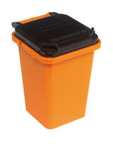 Pojemnik na przybory biurowe, DUSTY, pomarańczowy