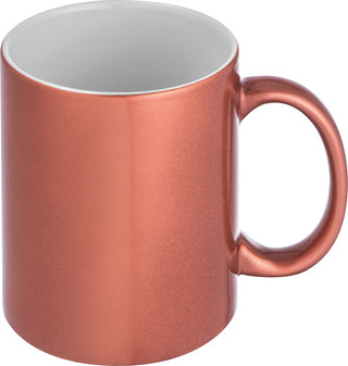 Kubek ceramiczny- metalik