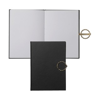 Notatnik A6 Boucle Noir