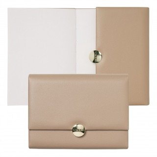 Notes A6 Médaillon Taupe