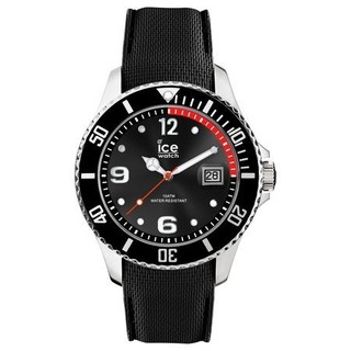 Zegarek z datownikiem ICE steel-Black-Medium